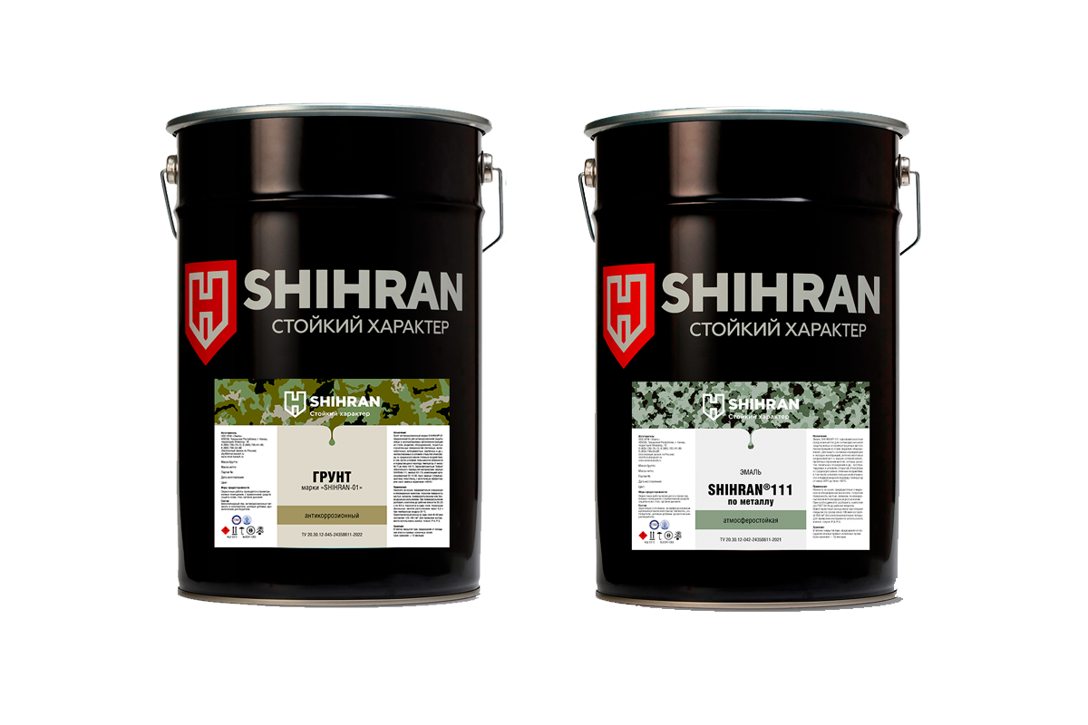 Система покрытий: SHIHRAN-01 + SHIHRAN® - 111 25+25 кг